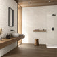 Wandfliese Origin Dekor Brick beige rektifiziert 30x90cm