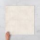 Bodenfliese Prime Swan weiß-grau rektifiziert R10B 30x60cm 1. Sorte