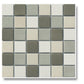 Mosaik Lederbraun-Zement rutschfest (R10/B) 30x30cm