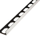 Abschlussprofil 11mm Edelstahl (V2A/F) Feinschliff, 3,00 m